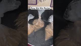 Simple Moi Moi Recipe food shorts subscribe [upl. by Ynohtnacram58]