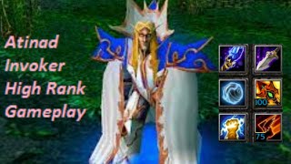 Dota 1 Atinad High Rank Invoker Mid Gameplay [upl. by Yssac209]