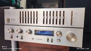 PIONEER VINTAGE AMPLIFIER AND EQ FOR SALEJOE AUDIO CHENNAI 9789899919 CHENNAI [upl. by Gaskins]