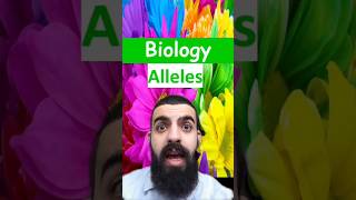 Alleles  GCSE Science in a minute biology gcsescience science gcse stem school [upl. by Nroht]