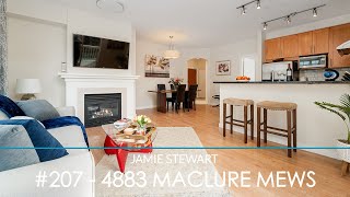 207  4883 MACLURE MEWS [upl. by Yraunaj]