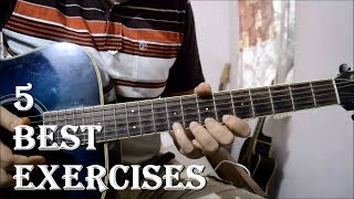 How To Play Lead Guitar Like A Pro  5 Best Finger Exercises For Beginners [upl. by Archambault]