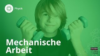 Mechanische Arbeit Was ist das – Physik  Duden Learnattack [upl. by Adnirolc]