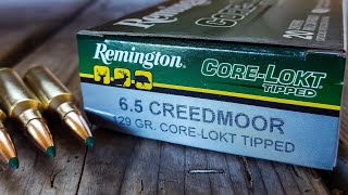 65 Creedmoor  Remington CoreLokt Tipped [upl. by Ileyan]