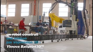 Première mondiale dans lhabitat social  une maison construite par un robot imprimante 3D à Nantes [upl. by Mettah]