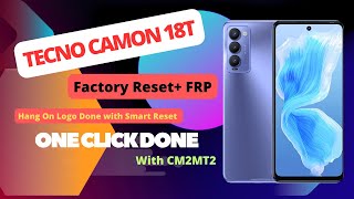 Tecno Camon 18T CH6h Frp Bypass  Unlock  Factory Reset  Hang on logo [upl. by Halet]