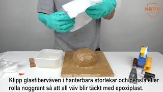 NM lamineringsepoxi 275A  Genomskinlig epoxiplast med god UVtålighet [upl. by Aisor]