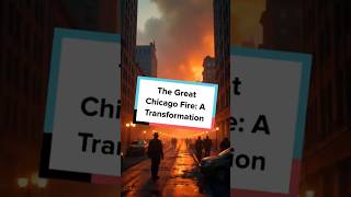 The Great Chicago Fire A Transformation That Changed the World history [upl. by Ahsitul]