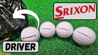 Lets Hit DRIVER Srixon Z Star Z Star XV Z Star Diamond and Q Star Tour [upl. by Payson]