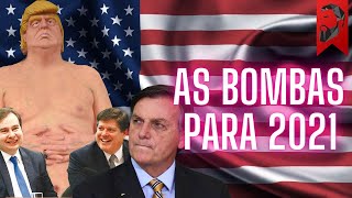 2021 e a Bomb Relógio Qual o Resultado da Segunda Onda Bolsonaro quotAcabou o Dinheiroquot E mais [upl. by Adnolaj]