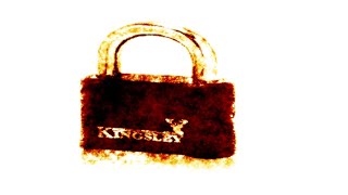 Kingsley 4 dial combination lock EDIT [upl. by Eimot]