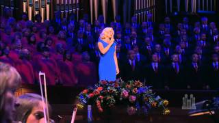 Katherine Jenkins and the Mormon Tabernacle Choir sing quotThe Prayerquot [upl. by Colt]