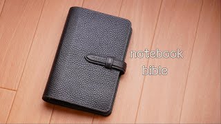 Bible size The entire process of making a leather notebook [upl. by Field]