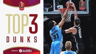 La Top 3 Dunks della Supercoppa [upl. by Gardal]