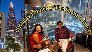 The Shard London  Birthday Dinner  Hutong Shard Restaurant review  Gong Shard Review [upl. by Anairdna]