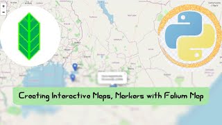 Python Interactive Maps with Folium  Part 1 [upl. by Oglesby]