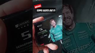 UNBOXING  TOPPS LIGHTS OUT F1  BASE CARDS unboxing topps f1 [upl. by Forsyth]