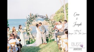 Cass and Joseph wedding at Banyan tree Koh Samui Thailand [upl. by Ravens]