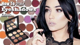 Beginner Eye Makeup  How To Pick Eyeshadow Combinations  Highlight Contour Transition Shades [upl. by Nwadrebma]