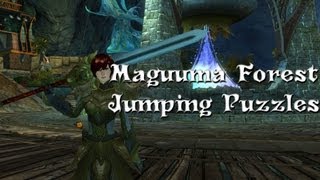 Guild Wars 2  Maguuma Jungle Jumping Puzzles [upl. by Ranit]