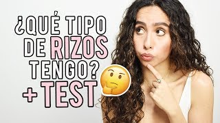 ¿QUÉ TIPO DE RIZOS TENGO  TEST DE POROSIDAD CABELLO RIZADO Y ONDULADO [upl. by Ninehc]