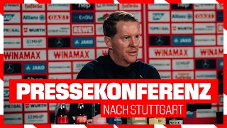 SCHULTZ quotViel in der Defensive investiertquot  VfB Stuttgart  1 FC Köln  Pressekonferenz [upl. by Franz129]