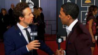 52nd Grammy Awards  Jason Mraz Interview [upl. by Atirehgram]