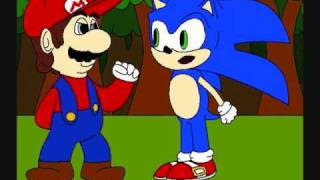 Mario Pulls A Prank On Sonic [upl. by Meehar]