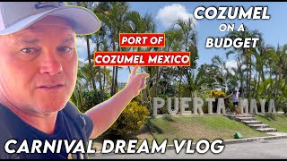 Cozumel On A Budget Cheap Hidden Gems Beyond The Port Of Cozumel Mexico [upl. by Alaekim]