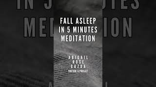 Fall Asleep Instantly 5Minute Guided Meditation for Deep Rest [upl. by Nylodam]