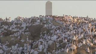 Prières sur le Mont Arafat moment fort du hajj [upl. by Notserp]