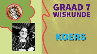 Graad 7 Wiskunde  Koers [upl. by Launce]