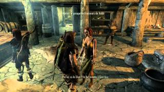 Skyrim  Aela un loup garou chez les Sombrages quotun soir au clair de lunequot Part 1  JP Bourre [upl. by Jutta]