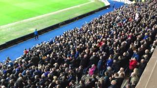 IBROX ROCKING Rangers Amazing Atmosphere V Hibs 281215 [upl. by Aicenev554]