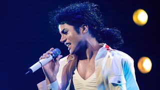 Michael Jackson Biopic Jaafar Jackson TRANSFORMS Into King of Pop [upl. by Derreg]