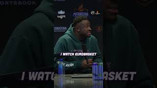 Euro League GLeague Greek and NBA Thanasis Antetokounmpo is LOCKED IN to all basketball [upl. by Yecak]