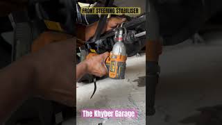 BK Extreme 4x4 Steering stabiliser The Khyber Garage [upl. by Kella]