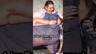 Top 10 Fattest Person in the World ever recorded  Heaviest man shorts top10 fatloss [upl. by Dett]