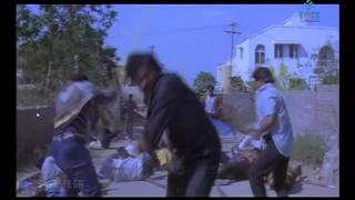 Gang Leader  Chiranjeevi Superb Fight [upl. by Asilec]