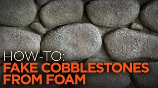 Easy amp Realistic Fake Stone Walls from Foam 2 [upl. by Felise]