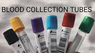 Blood Collection Tubes Colour code of vacutainer Additives Anticoagulant Their uses [upl. by Castor]