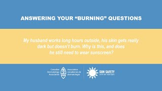 CDAs Dr Jason Rivers answers a quotburningquot question [upl. by Wyly]