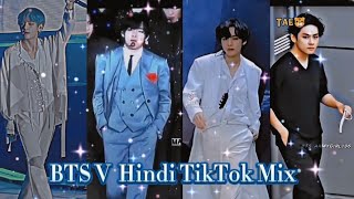 BTS V Hindi TikTokreels Complication bts btsarmy [upl. by Patrizius]