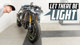 Streetifying An Abused Yamaha R1  Track Bike to Street Bike EP3 [upl. by Larrad]