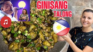 GINISANG TALONG🍆🇵🇭WOW Reaction Filipino singer Caloy Quemado in Mom Iras favorite Russian show🎶❤️ [upl. by Aiuhsoj1]