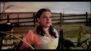 Somewhere Over The Rainbow  JUDY GARLAND  1939  Colourised 4K [upl. by Stannfield907]