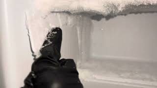 Original freezer frost scraping ￼ [upl. by Schoof]