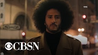 Nike releases Colin Kaepernick ad ahead of NFL opener [upl. by Ramat]