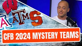 Josh Pate On CFBs Four Mystery Teams In 2024 Late Kick Cut [upl. by Eirollam]