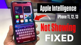 How To Fix IOS 181 Apple Intelligence Not Showing amp Working Fixed [upl. by Allemaj]